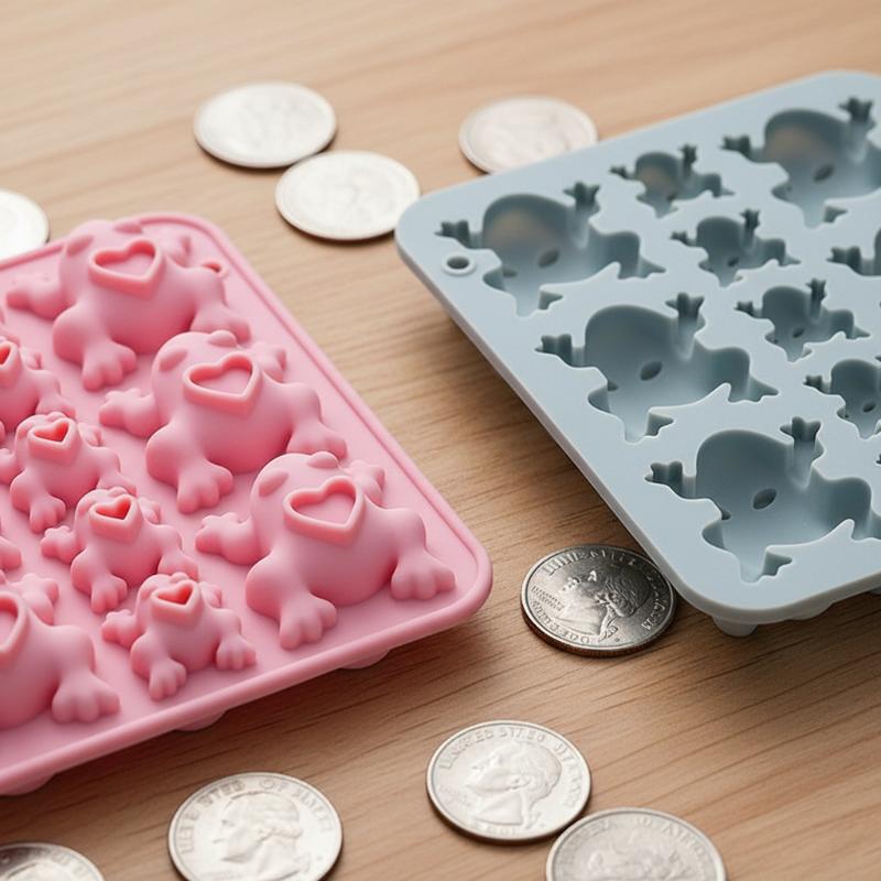 Silicone Cake Mold - Cetakan Silikon Katak, Cetakan Cokelat Permen