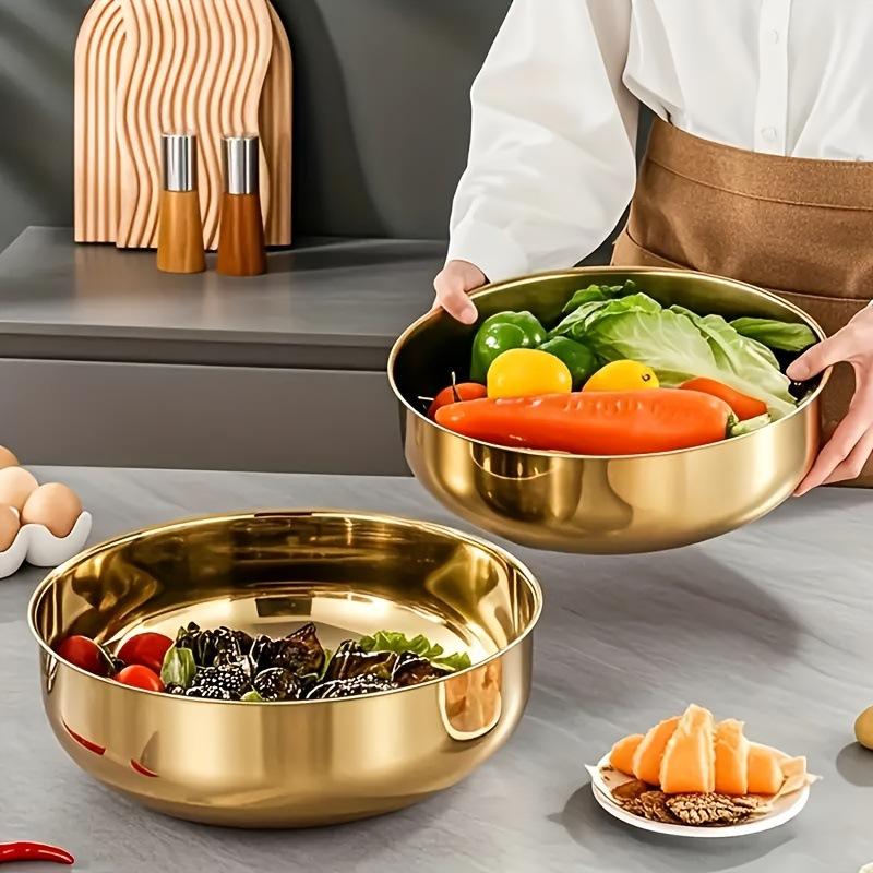 Commercial Kitchen For Baking - Mangkuk Pencampur Baja Tahan Karat Baru