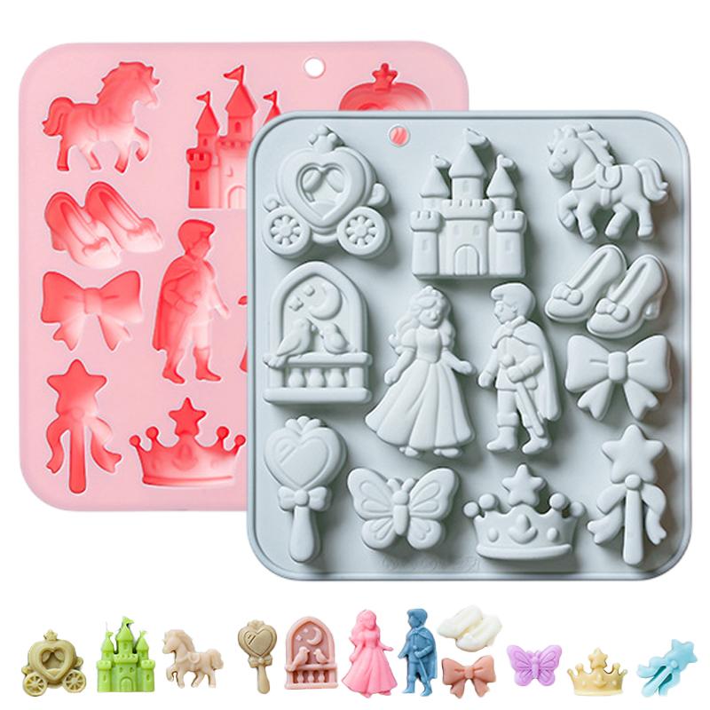 Silicone Cake Mold - Cetakan Silikon 3D 12 Lubang untuk