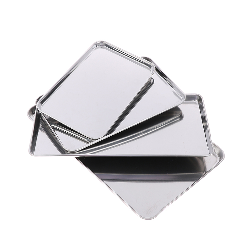 Kitchen Baking Tray Organiser - Nampan baja anti karat, 1 buah