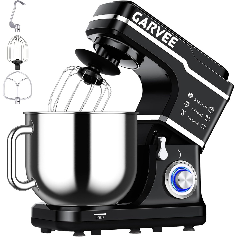 Commercial Kitchen For Baking - Garvee 110-120V, 60hz 6.7L Mangkuk Pencampur