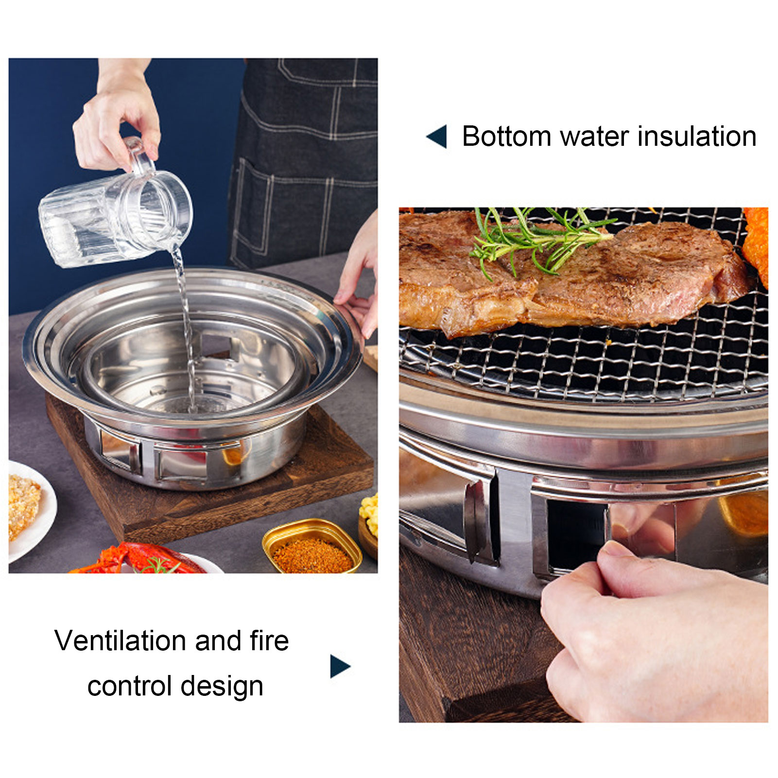 Wajan Panggangan Barbekyu Thai - Kitchen Baking Tray Organiser ulasan dan harga
