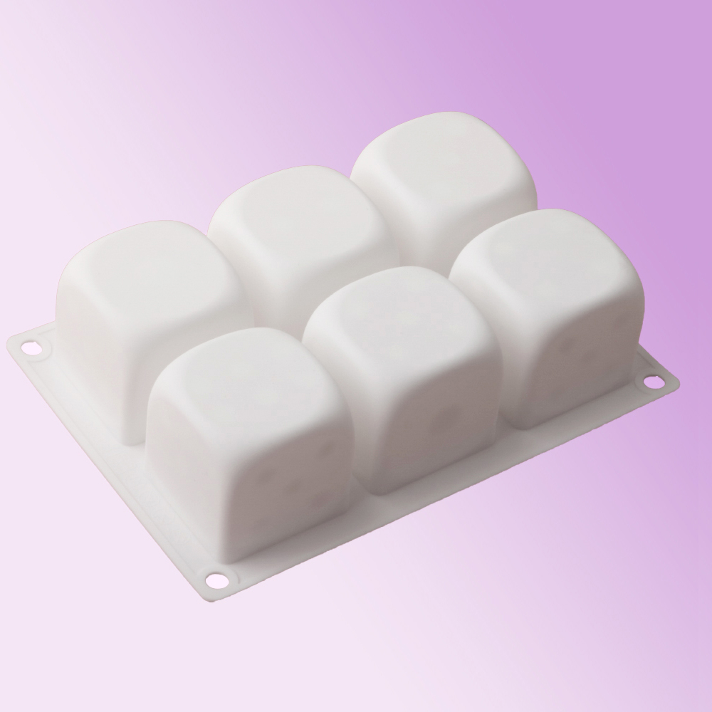 6-Cell cetakan kue Mousse kubu - Baking Kitchen Design ulasan dan harga