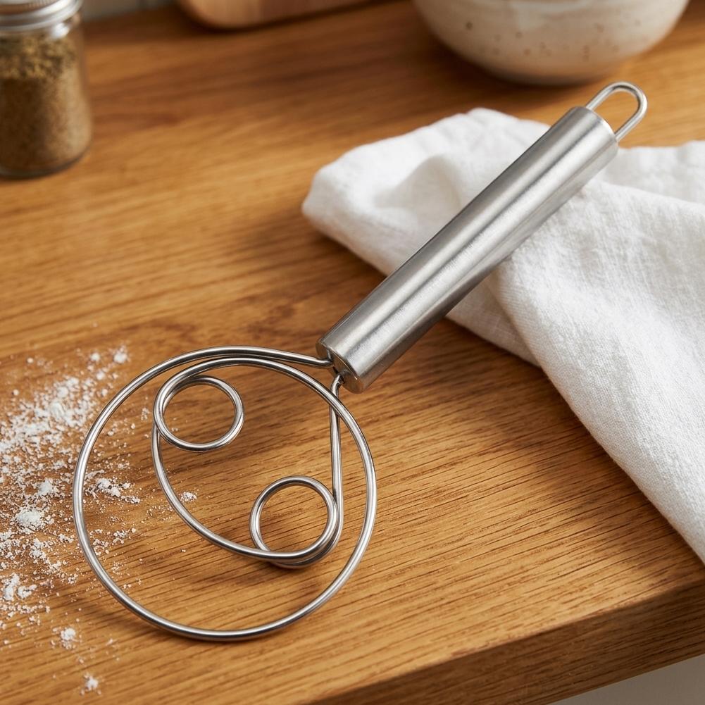 Pengaduk Adonan Roti Stainless - Kitchen Baking Blender ulasan dan harga