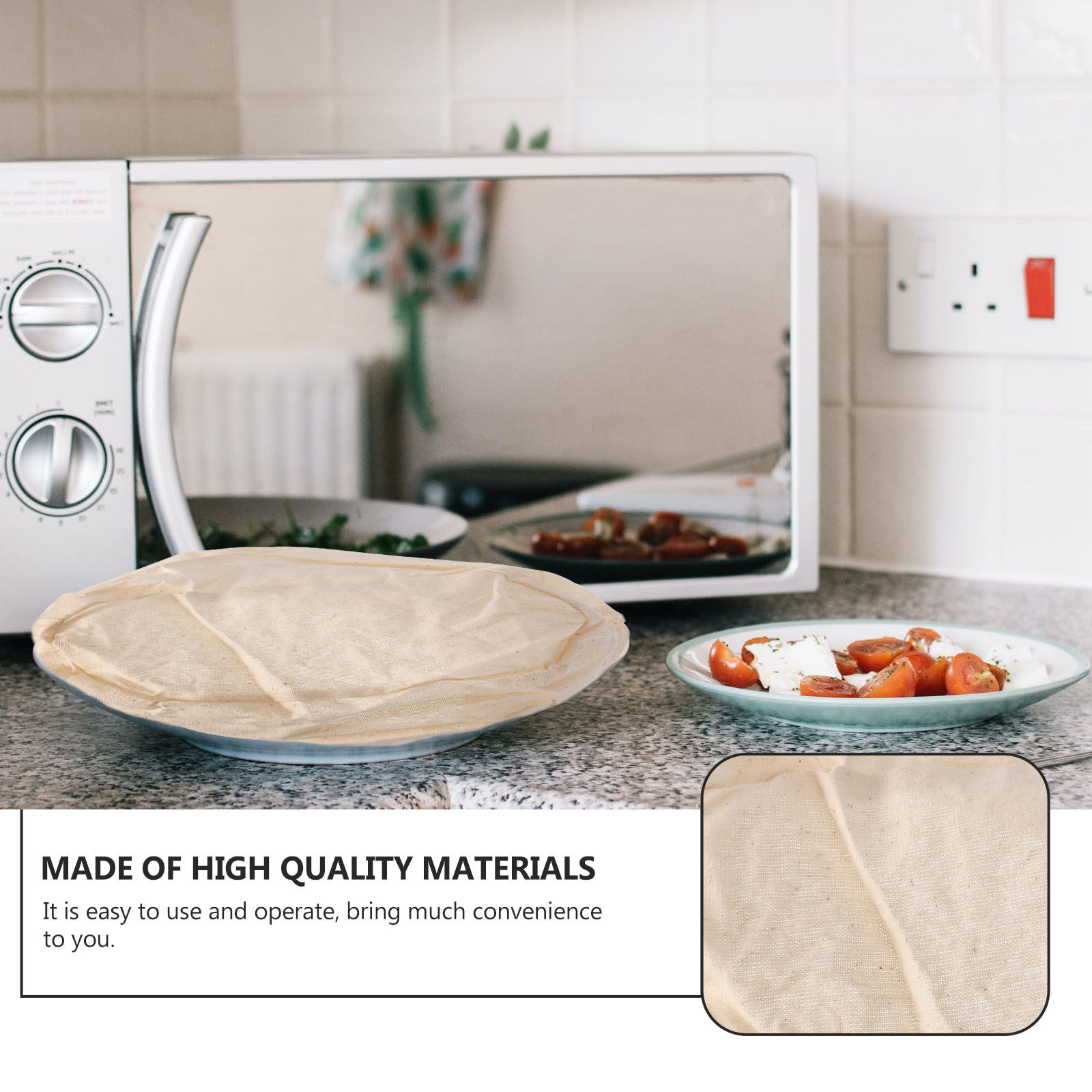 2 buah kain pelapis keranjang  - Kitchen Tools For Baking ulasan dan harga
