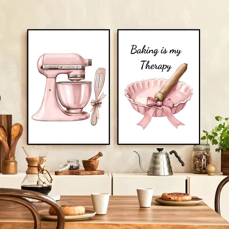 Retro Pink Dapur Lucu Mixer &  - Kitchen And Baking Life ulasan dan harga