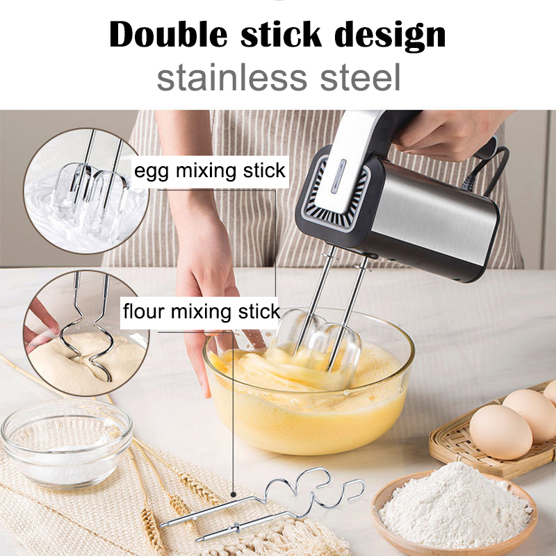 Blender Tangan Elektrik Baja T - Kitchen Baking Blender ulasan dan harga
