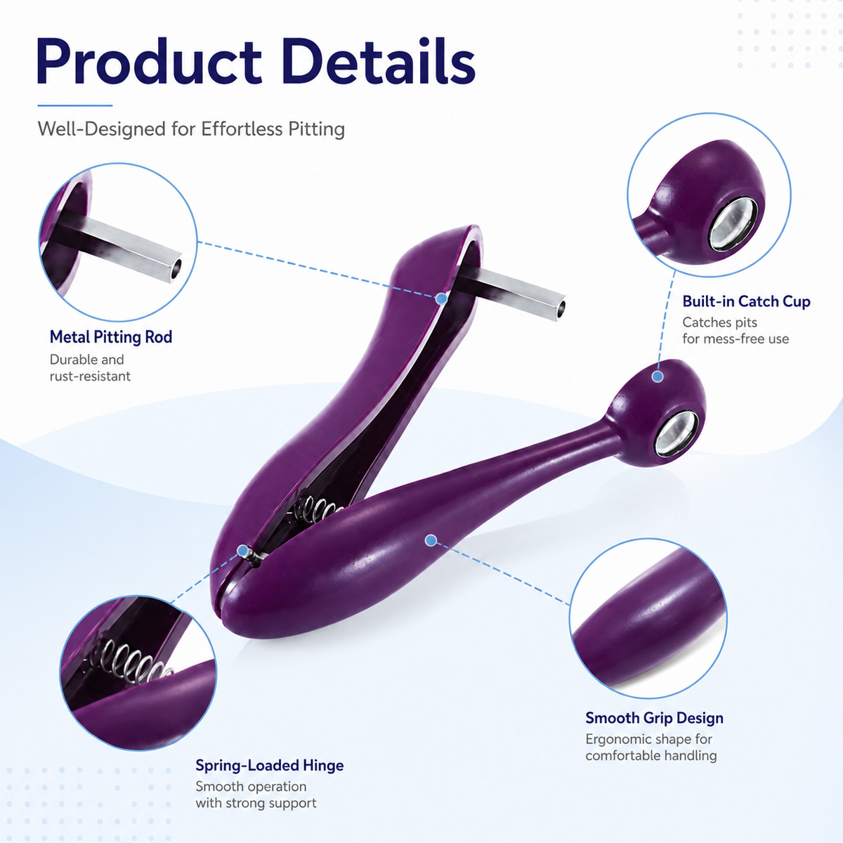Alat Pengupas Biji Ceri Gengga - Kitchen Tools For Baking ulasan dan harga