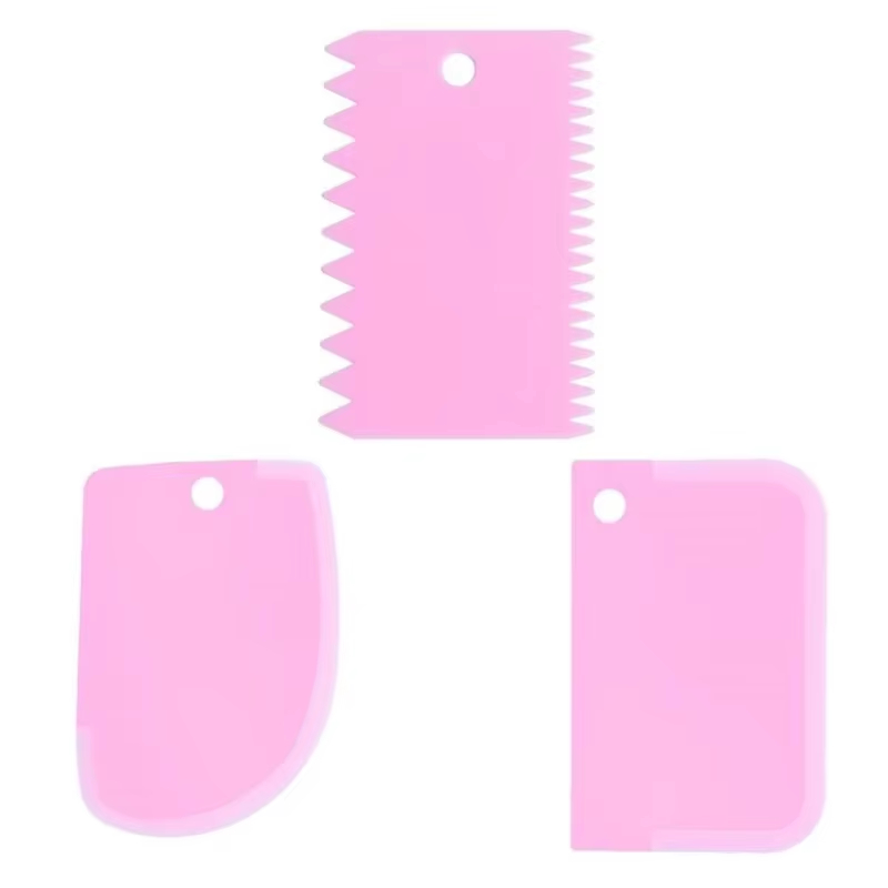 3 Buah Alat Pengikis Krim Peng - Kitchen Tools For Baking ulasan dan harga