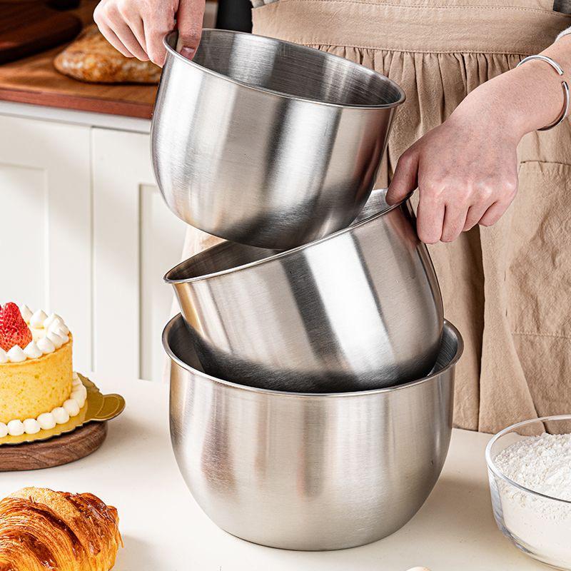 1 Buah Mangkuk Pencampur Baja  - Baking Kitchen Design ulasan dan harga