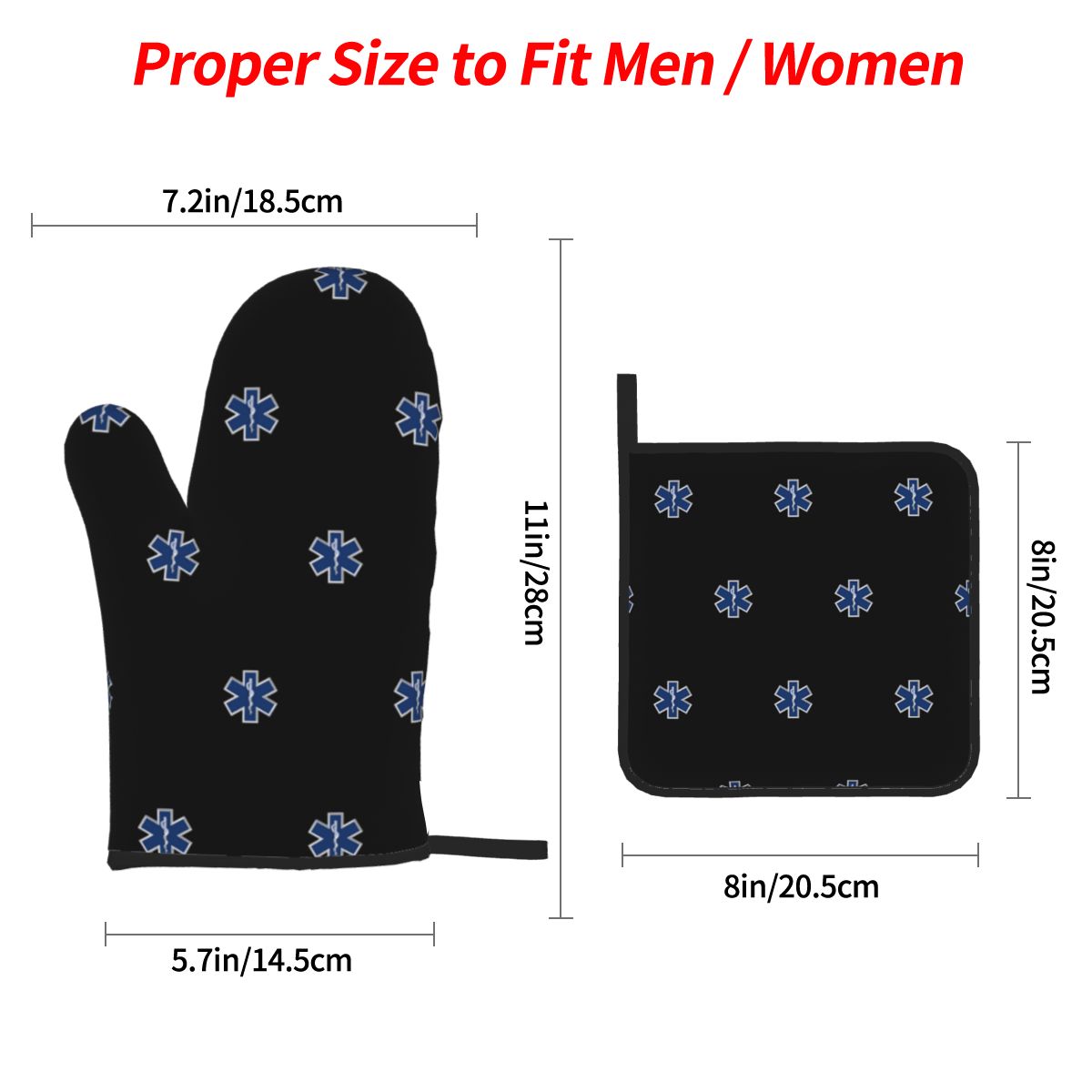 Emt Star Of Life Sarung Tangan - Kitchen And Baking Life ulasan dan harga