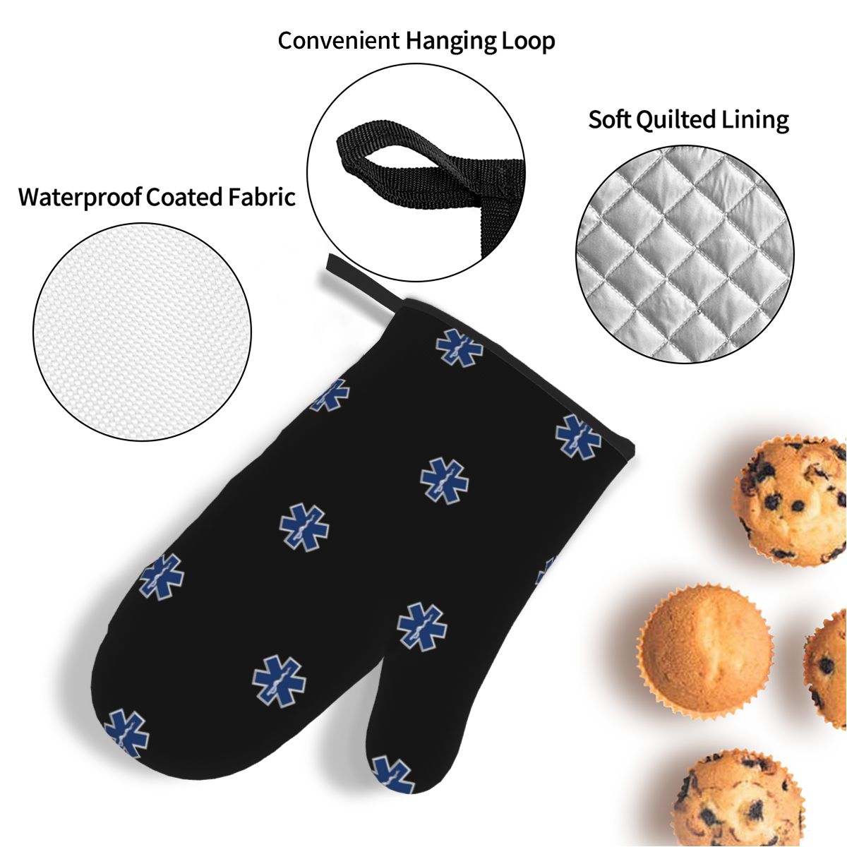 Emt Star Of Life Sarung Tangan - Kitchen And Baking Life ulasan dan harga