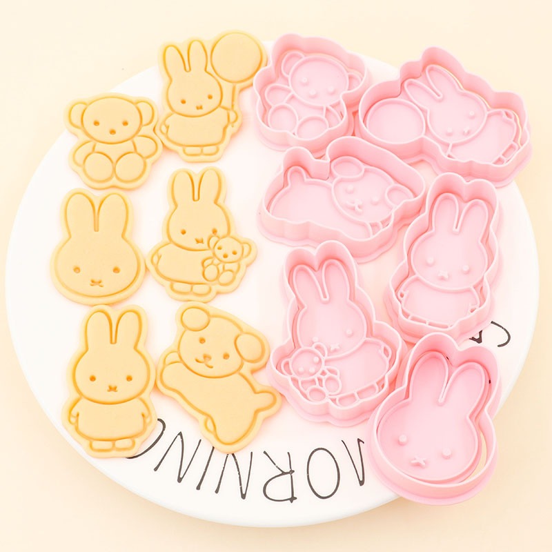 Cetakan Kue Kartun Seri Miffy, - Kitchen Tools For Baking ulasan dan harga