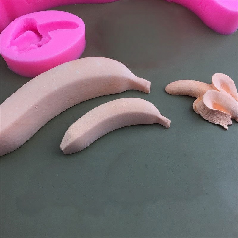 Cetakan Silikon Bentuk Pisang  - Kitchen Baking Decor ulasan dan harga