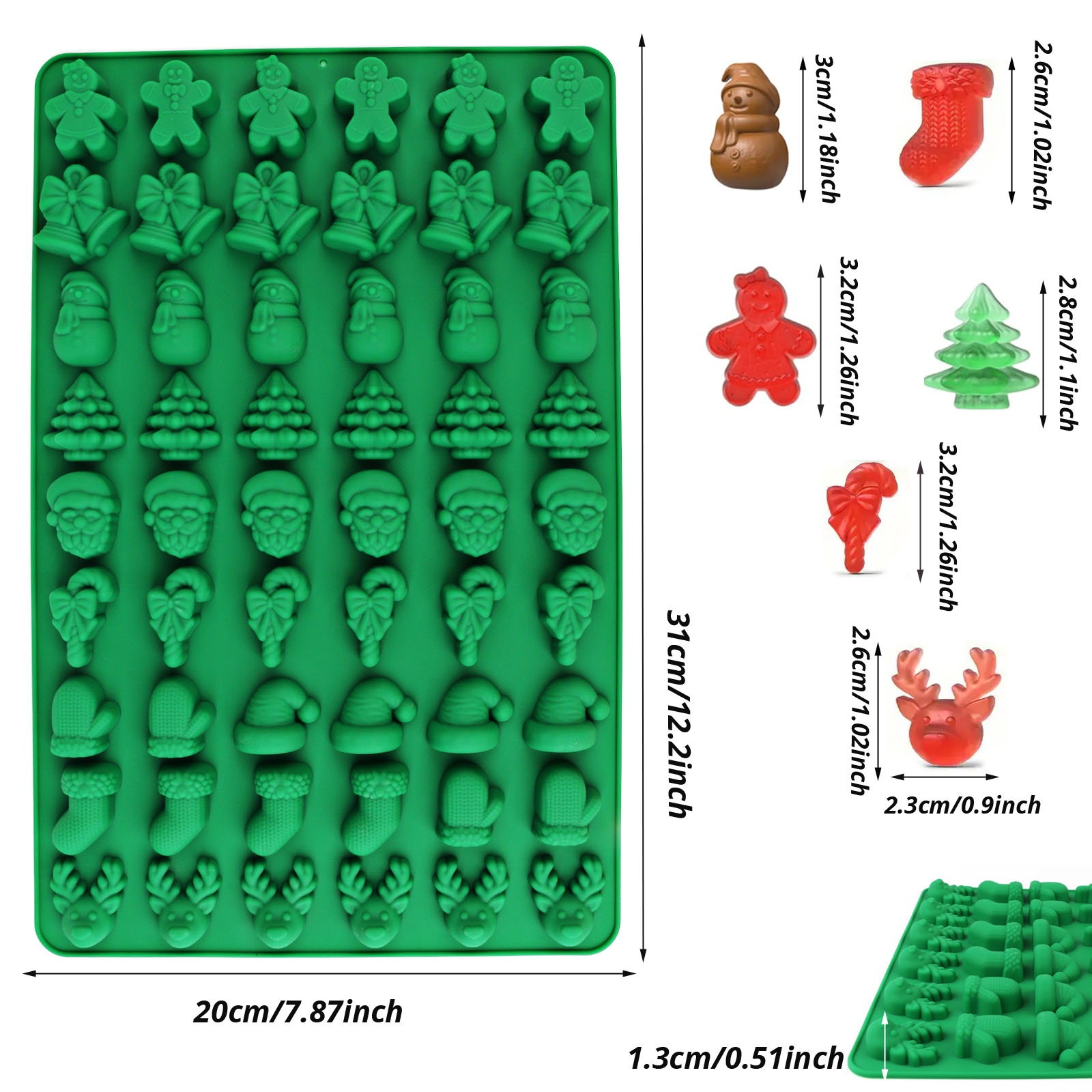 Empat Jenis Cetakan Permen dan - Silicone Cake Mold ulasan dan harga