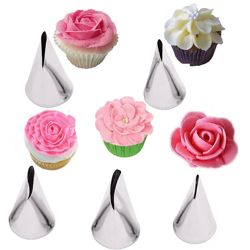 5 buah nosel mawar bunga 5 bua - Kitchen Baking Decor ulasan dan harga