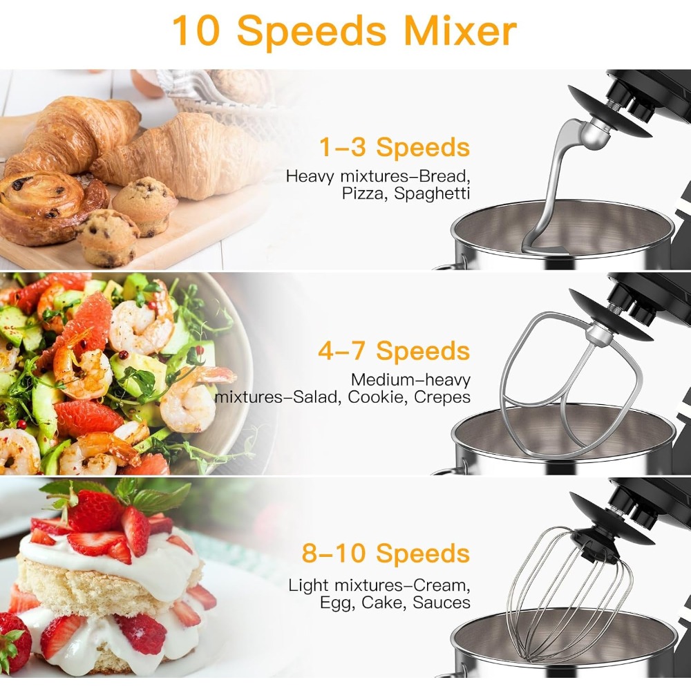 Garvee 110-120V, 60hz 6.7L Man - Commercial Kitchen For Baking ulasan dan harga