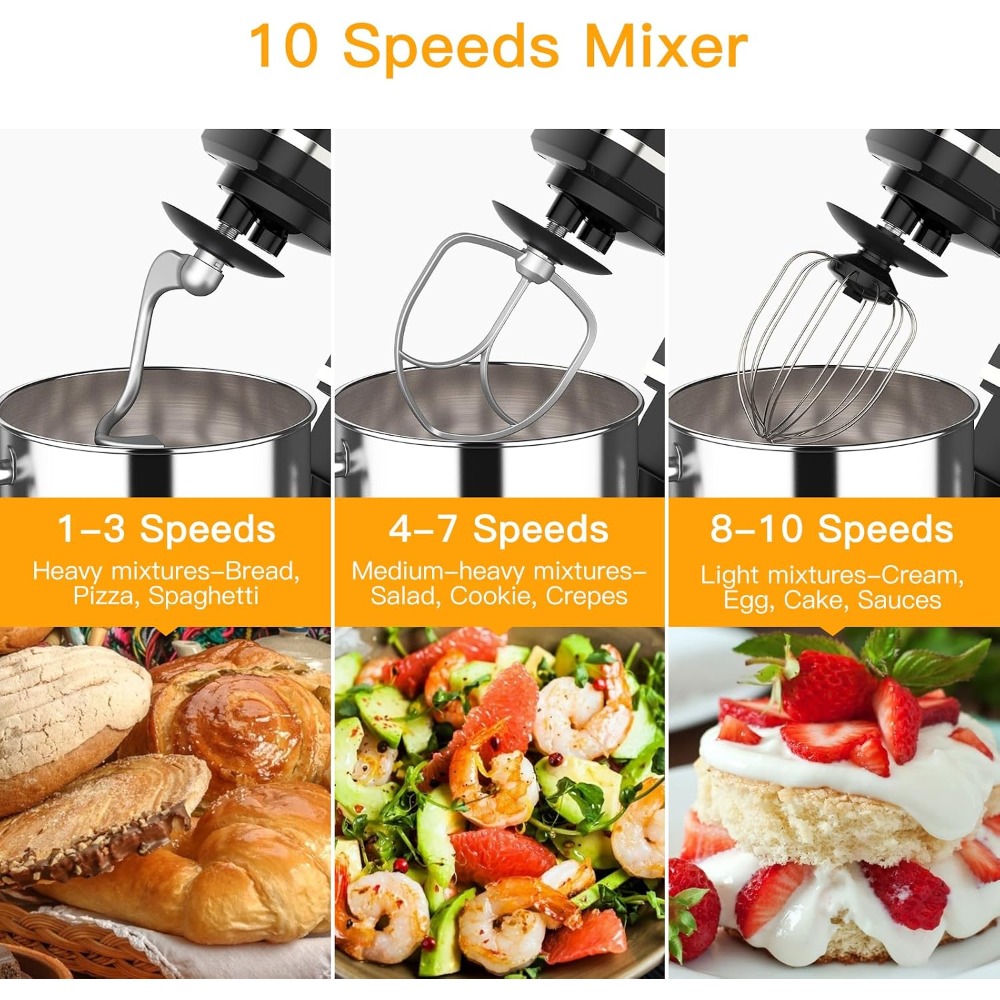 Garvee 110-120V, 60hz 6.7L Man - Commercial Kitchen For Baking ulasan dan harga