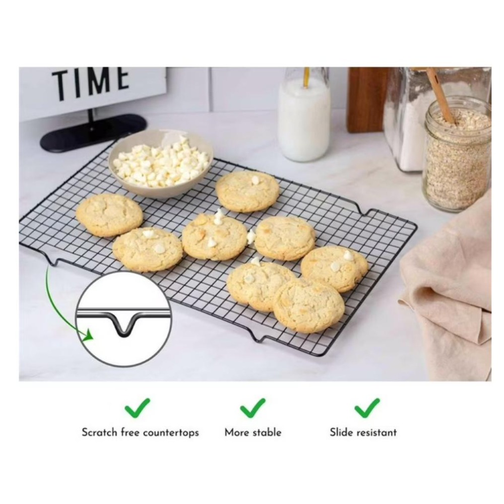 Set Rak Pendingin Persegi Panj - Kitchen Baking Blender ulasan dan harga